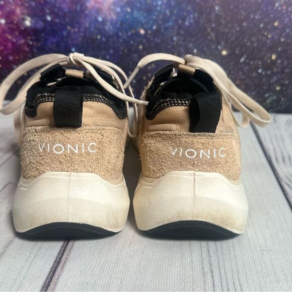 Vionic Nimble Oxford/Lace Up Sneaker - Comfo Cream Mesh Women's Sz 6.5 - Picture 4 of 9